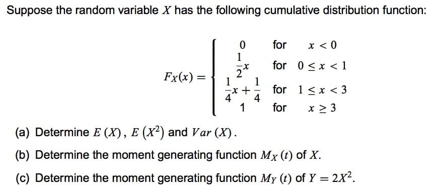Moment Math Moment-generating functions | Stochastic Processes Class... | Fiveable